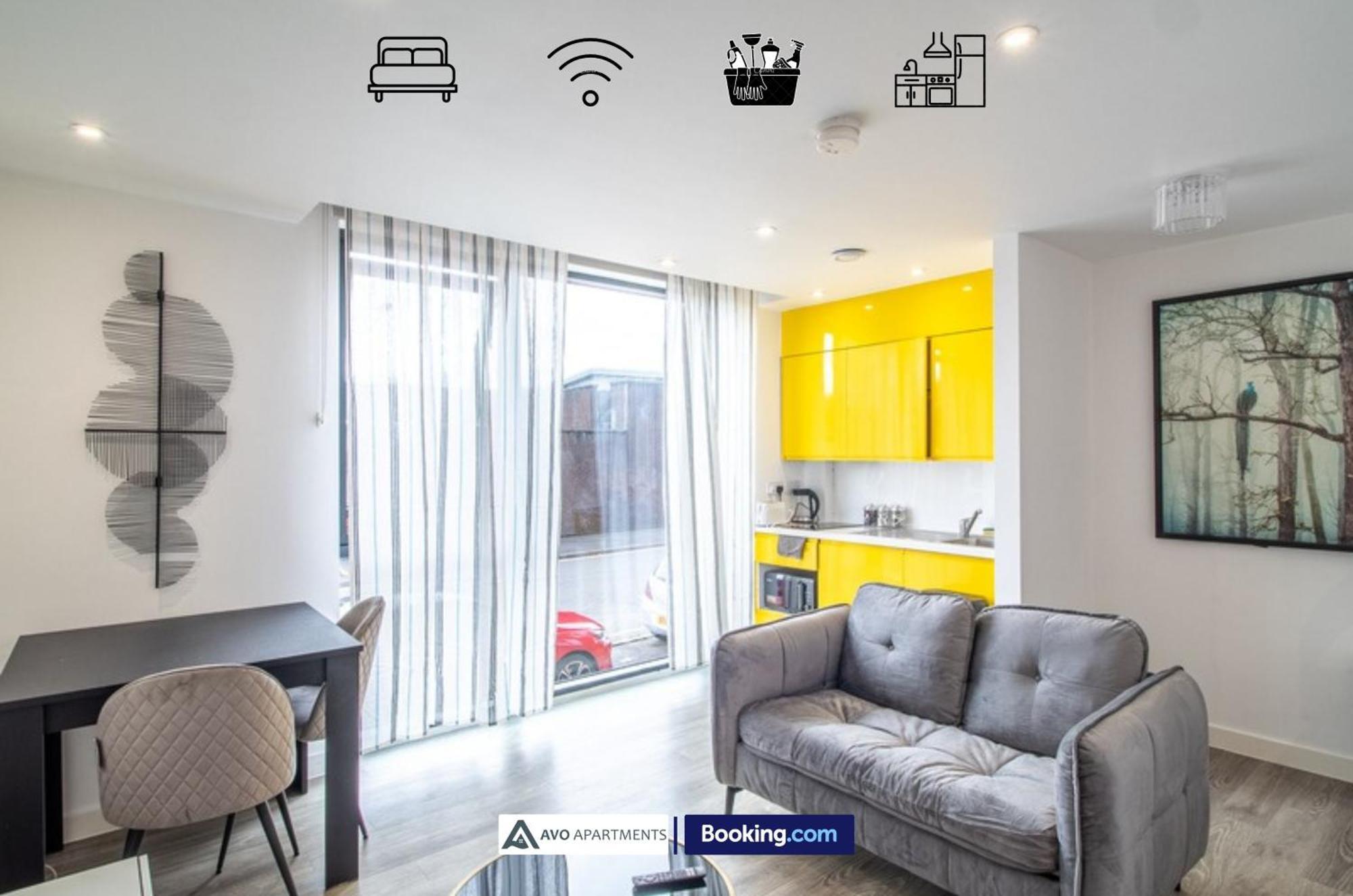 City Center Studio Apartments By Avo Apartments Sheffield Extérieur photo